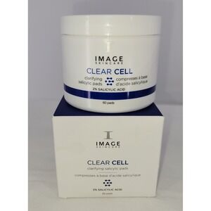 IMAGE Skincare Clear Cell Clarifying Salicylic Pads 2% Salicylic Acid 60ct NIB